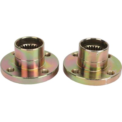 2 STUKS 28T 28mm Achteras Remschijf Tandwiel Montage Zitting Staal Legering voor 50cc tot 250cc ATV Go Kart beige
