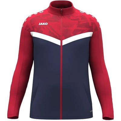 Jako Iconic Polyestervest Kinderen - Marine / Chilirood | Maat: 116
