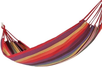 Draagbare Hangmat - Tuin Schommel - Ontspannen Buiten - Compact Opvouwbaar - 200 x 100 cm - Donkerblauw