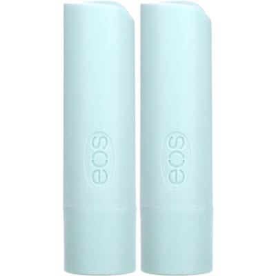 EOS, baume à lèvres au beurre de karité 100% naturel bio, menthe douce, 2 paquets, 4g (0,14 once) par paquet white