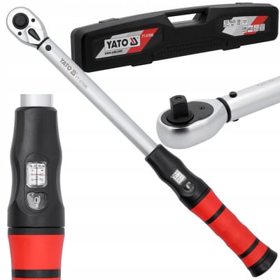 Momentsleutel 1/2" 40-220 Nm met verstelvenster - Yato