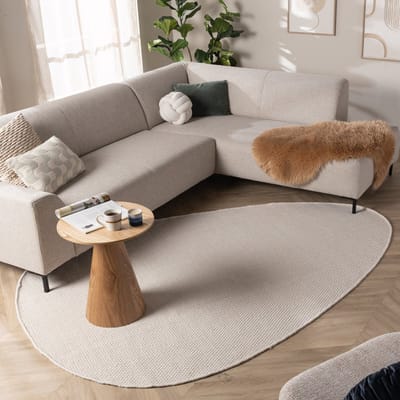 NATURL. Organisch vloerkleed - Bliss Creme - 200x290cm
