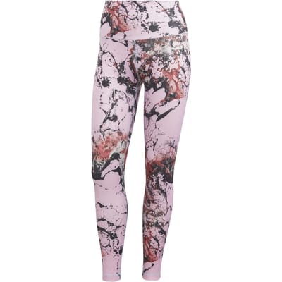 Dames legging met yogaprint adidas Essentials