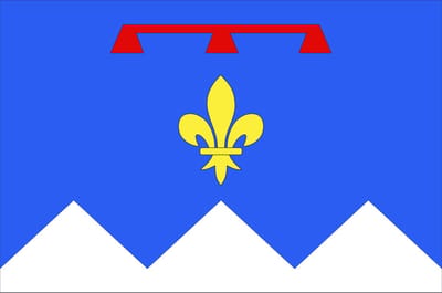 Vlag Alpes-de-Haute-Provence 150x225cm