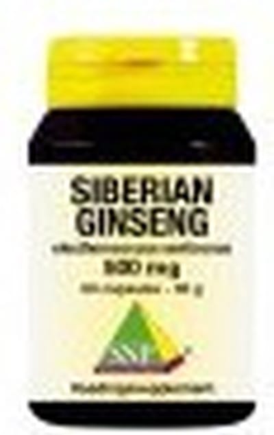 SNP Siberian ginseng 500mg 60 Capsules