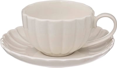Kop en schotel ROMY, porselein, Ø 6 cm