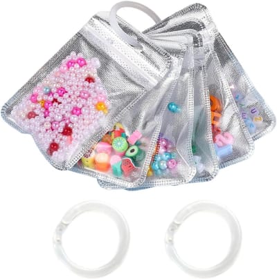 Mini Opbergzakjes - Kralen Plastic Zakjes - Sieraden Knutselen - 100 Stuks Set - 11 x 6.9 cm - Transparant