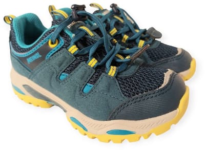 Meindl Wandelschoen Salto Junior 2133 49 Petrol Blauw Geel