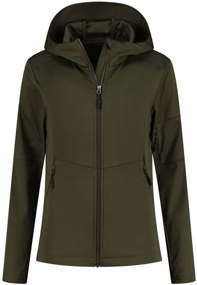 SANTINO SEATTLE Softshell jack dames M / Marineblauw