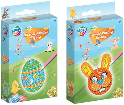 Creative Craft Group diamond painting sleutelhanger knutselset Pasen.