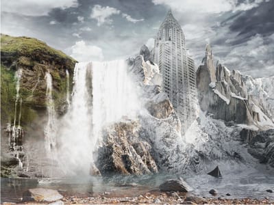 Fotobehang - Upcoming civilization.