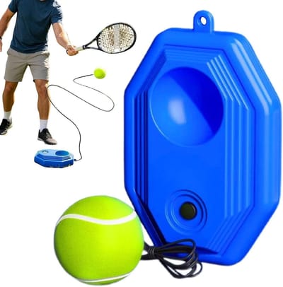 Tennis Rebound Trainer - Swing Oefen Set - Vaardigheid Verbeteren - Automatische Retour - 20x21x5 cm - Niet gespecificeerd
