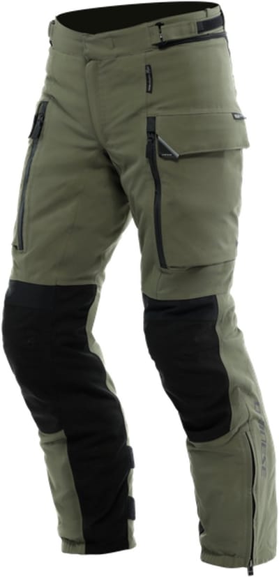 Dainese Hekla Absoluteshell Pro 20K Legergroen Zwart Motorbroek - Broek
