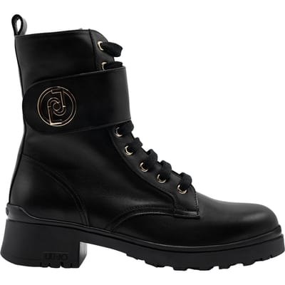 Liu Jo New Nancy 37 Veterboots - Laarzen Met Veters - Dames - Zwart - Maat 37