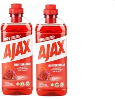Ajax allesreiniger Mediterranean Red Flowers 1 liter x2
