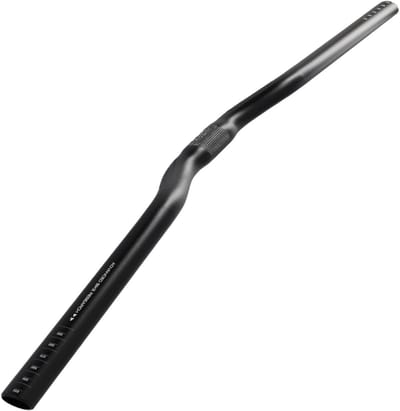 Fietsstuur - Stuurverhoger Fiets - Mountainbike Upgrade - Aluminium 6061 Legering - 25.4mm x 600mm - Zwart Mat
