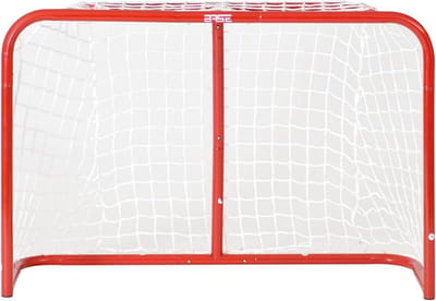 Hockeydoel met Kruizen en Bal voor Straathockey en Veldhockey Spel