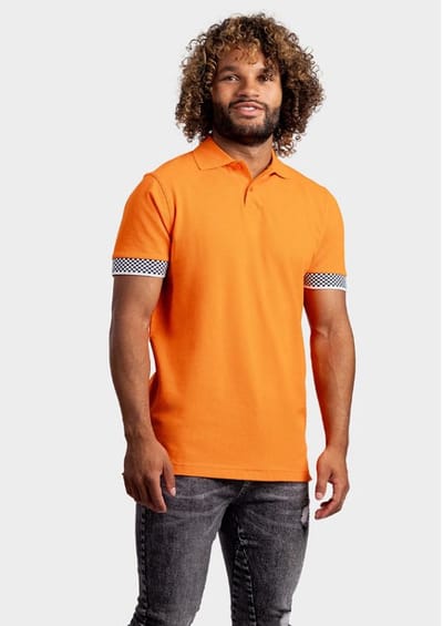 Formule 1 Polo Oranje - Maat XXXL - Sport F1 Grand Prix Autorace Race