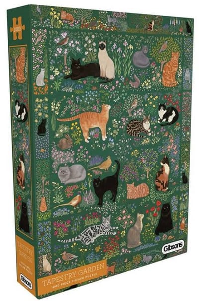 Gibsons - Tapestry Garden (door Sue Boettcher) - 1000 stukjes 49×68cm (b×h) - Legpuzzel voor volwassenen