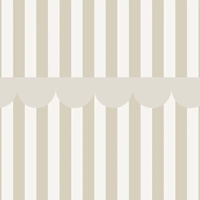 Eenvoudig voorbeeld baby behang Dekornik Rustic