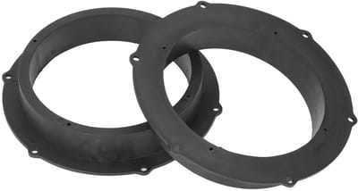 Dailygoody - Speaker Spacer - Luidsprekeradapter - Zwart - Audio Spacer - Perfecte montage voor Octavia Superb Yeti - Vervangingsset 2 stuks