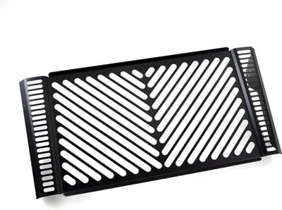 Radiator Cover - Grille Beschermer - Motor Beschermen - Montage op Originele Punten - N.v.t. - Zwart