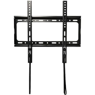 zootude Universele vaste tv-muurbeugel voor 32-65 inch tv's, max. VESA 400 x 400 mm, laag profiel 25 mm, belastbaar tot 50 kg, geschikt voor beton,