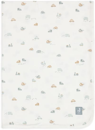 Jollein Deken Wieg Jersey 75x100cm - Wiegdekentje Baby - On The Go