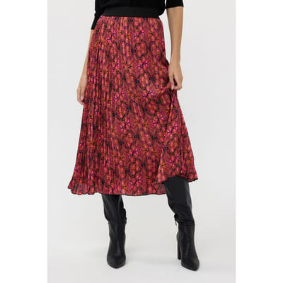 EsQualo Skirt Plisse Sensation Print Größe: 36 | Midiröcke Outlet | Damen
