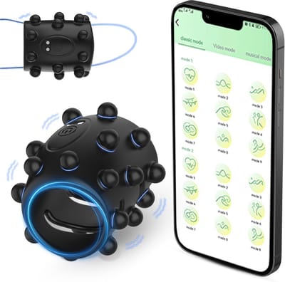 Oneay Vibrerende penisring, siliconen penisring met vibrator, meerdere vibratiestanden, elektrische masturbator voor mannen, seksspeeltje voor mannen