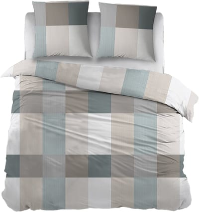 Snoozing Greet Dekbedovertrek - Tweepersoons - 200x200/220 cm - Groen