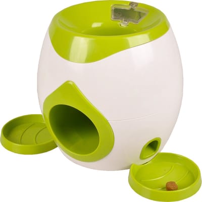 Pawise Ball Launcher & Treat Dispenser - Hondenspeelgoed - Apporteren -20x18x19 cm - Kunststof