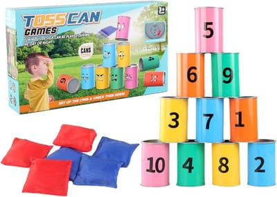Zakgooi Spel - Kermis Gooien - Familie Buitenfeest - Interactief Speelgoed - 10.2x7cm