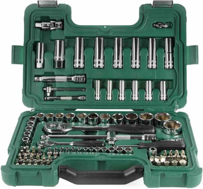 SATA ST09013SJ - 88-delige Doppenset - 6-kant - 1/4" & 1/2" - Levenslange Garantie