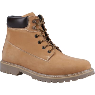 Cotswold Dames Pitchcombe Leren Enkellaarsjes (Tan)