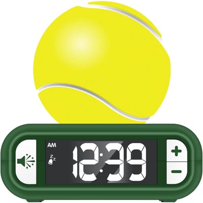 Tennis Nachtlampje Wekker met geluiden