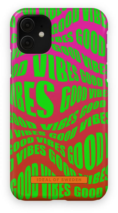 ideal of sweden fashion case geschikt voor Apple iphone 11/xr good vibes