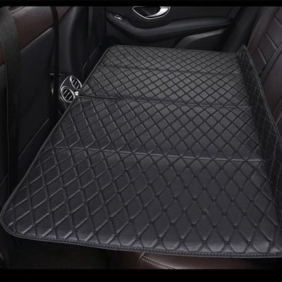 Niet-opblaasbaar Matras - Kampeer Bed - Reizen Comfortabel - Direct Gebruiksklaar - 135 x 80 cm - Zwart