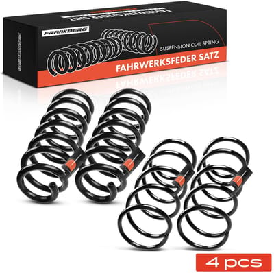 Frankberg 4x Veer Vooras Achteras voor Peugeot 607