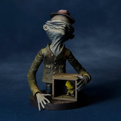Little Nightmares Halloween Monster Butler Beeldje Mini Model Bureau Auto Pc Decoratie Beeldje Decor Festival Festival Cadeau black