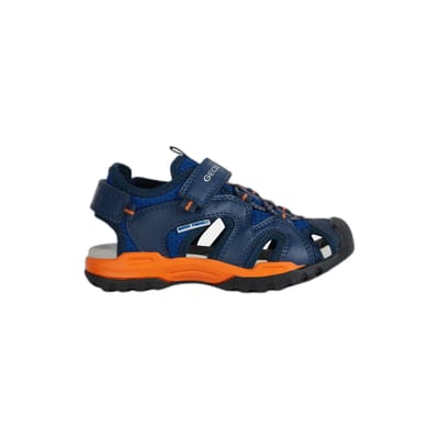 GEOX BOREALIS JONGENS Sandalen - KONINGSBLAUW/ORANJE - Maat 37