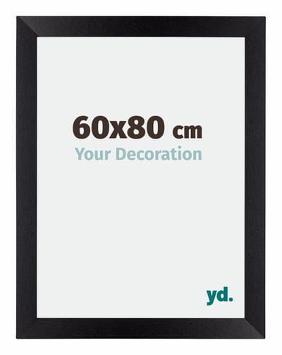 Your Decoration - Puzzellijst 60x80 cm - Zwart Mat - Puzzellijst 1500-2000 stukjes - MDF Fotolijst - Mura