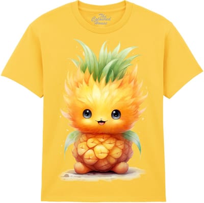 KIDS Ananas Standing Pineapple The Coloured House KIDS T-shirt XL