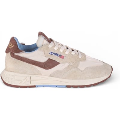 Autry - Sneakers - 470548 - Creme/Chocolaat