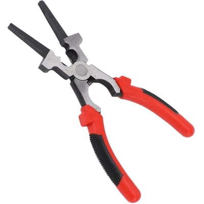 Pince MIG Multifonctionnelle 8 Pouces en Acier à Haute Teneur en Carbone Pince de Soudure Poignée Ergonomique Antidérapante pour Soudure Professionnelle red