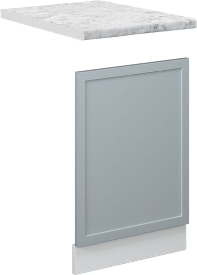 Vicco Fame-Line Frontpaneel – 45 cm, WB Marmer Licht blauw-grijs