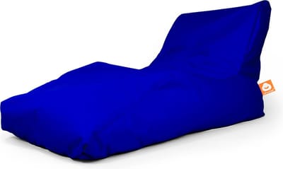 Whoober loungestoel zitzak Bali XL outdoor kobalt blauw - Wasbaar - Voor binnen en buiten
