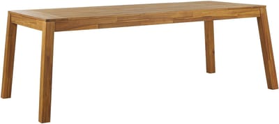 LIVORNO - Tuintafel - Lichte houtkleur - 90 x 210 cm - Acaciahout