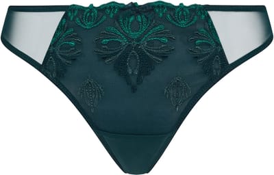 Chantelle - Champs Elysée String Eden Green - maat 40 - Groen