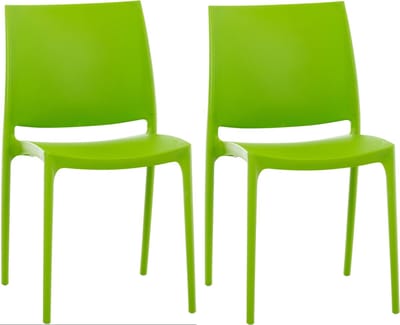 CLP Maya Set van 2 Stoelen groen